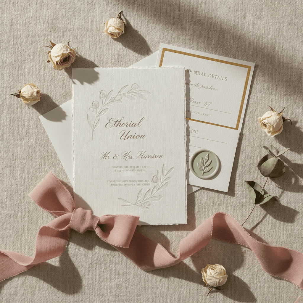 Suite de papeterie de mariage élégante